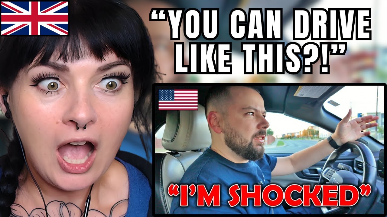 Brit Girl Reacts to Europeans Drive in America for the First Time ...