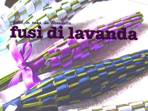 FUSI DI LAVANDA PROFUMA BIANCHERIA FAI DA TE