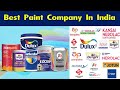 Best paint company in india  best paint for home walls in india