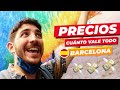 CUANTO CUESTA VIAJAR a BARCELONA ?🇪🇸💸 | PRECIOS en ESPAÑA 2021