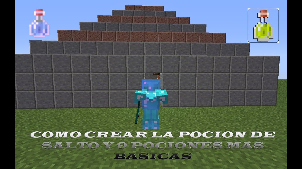 Como Hacer Una Pocion De Salto En Minecraft
