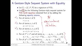 3h Predicate Logic 2022