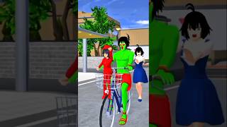 Sakura school simulator 🚴🚴🚴🧟#sakuraschoolsimulator #robloxmemes #shortvideo #videogamememes #roblox