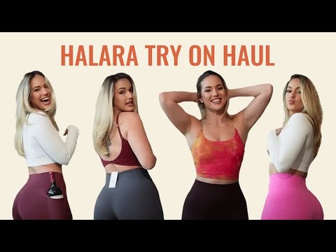 Halara Leggings Try On Haul  Featuring Pockets, Tummy Control, Butt  Lifting, and Seamless Styles 