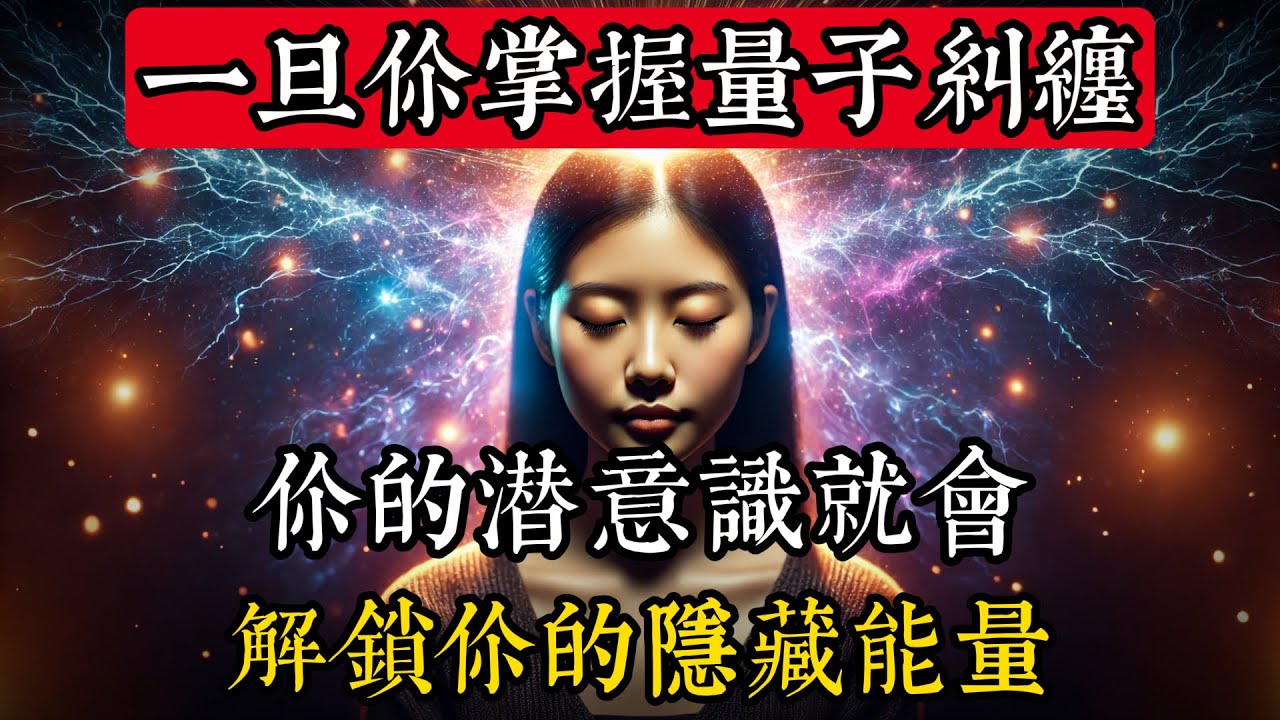 一旦你掌握量子糾纏，你的潛意識就會解鎖你的隱藏能量#靈性 #占星術 #天文學 #宇宙