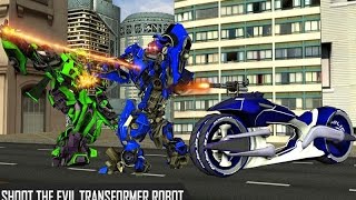 Police Robot Transformer Hero (By  PalmGames) Android Gameplay HD screenshot 2