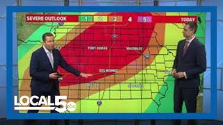 Severe weather coverage as historic wind storm hits Iowa (Dec. 15, 2021)