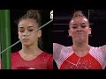 Georgia-Mae Fenton Defends Commonwealth UB Title - 2018/2022 Side by Side 🥇🥇