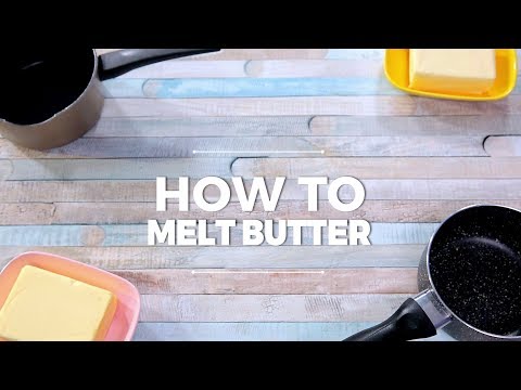मक्खन कैसे पिघलाएं