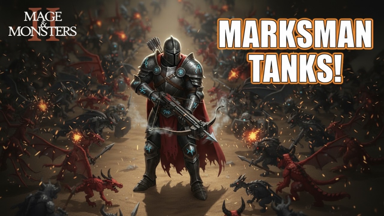 Marksmen Modifier makes them AWESOME Tanks! | Mage and Monsters 2
