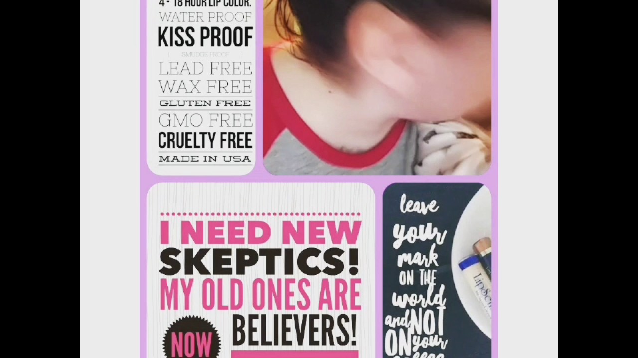 Lipsense kiss test! Join my team!