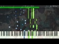 [Synthesia] ZAQ - VOICE (Piano) (Opening) [Chuunibyou Demo Koi ga Shitai! Ren]