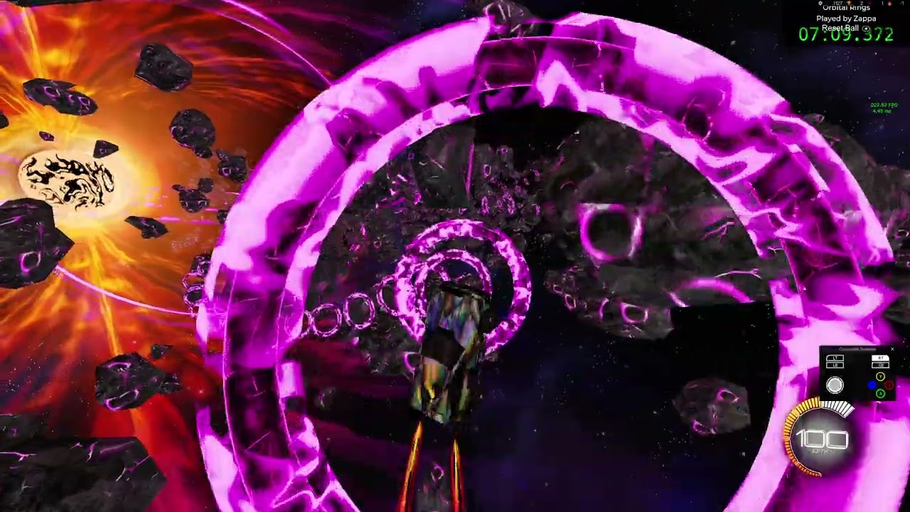 Orbital Rings by Fractals first run through