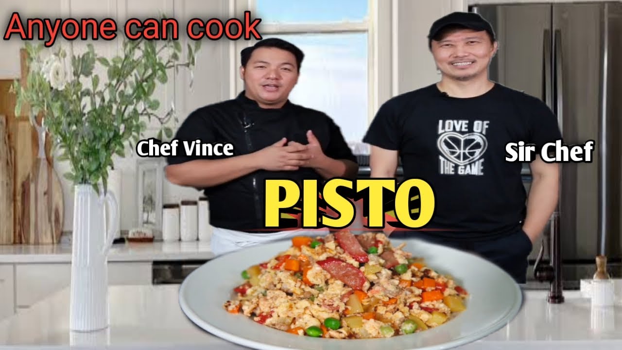 Sir Chef R Pisto | Anyone can cook |Sir Chef - YouTube
