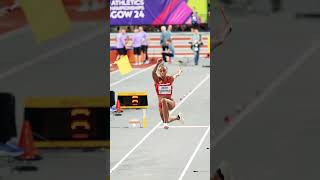 Peleteiro power 🔥 #spain #triplejump #athletics #worldindoorchamps