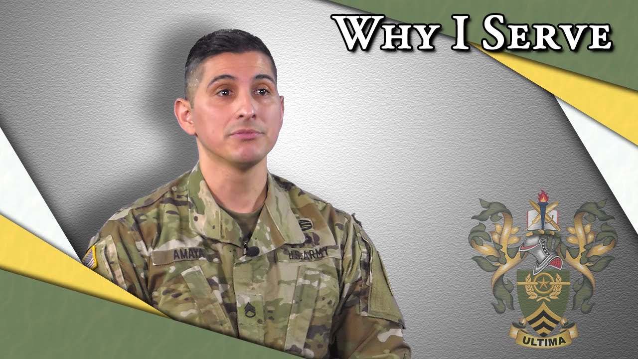 Why I Serve - SSG George Amaya