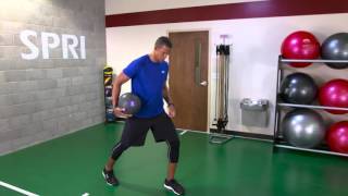 Overhead Side Slam Exercise | SPRI Slam Ball screenshot 1