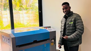 Service and Deep clean on Co2 laser engraver 100w desktop (DIY)