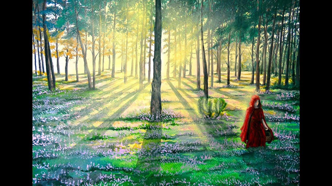 Gouache painting process/ cómo pintar con gouache/ #tempera #gouachepainting #postercolor #painting