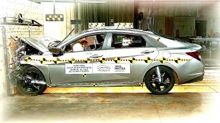 Hyundai Elantra (2021) ALL Crash Tests [Front, Side, SidePole]