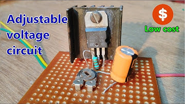 LM317 | How to Make Adjustable (1.5v - 32v) DC Voltage Regulator Using LM317 | Low Cost | POWER-GEN