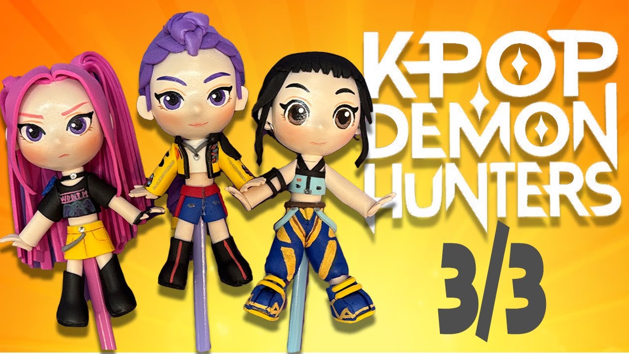 Fofulapiz Mira, Rummy, Zoey de Las Guerreras K-Pop (K-Pop Demon Hunters) (Parte 3/3)