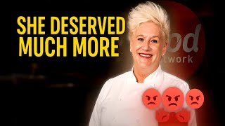 Tragic Reason Why Anne Burrell's Fans Are Upset Over Food Network’s Insulting Tribute #anneburrell