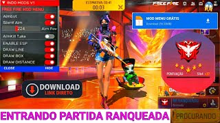 NOVO HACK GRÁTIS DO FREE FIRE, MOD MENU NOVA ATUALIZAÇÃO COMPLETO COMO BAIXAR E INSTALAR