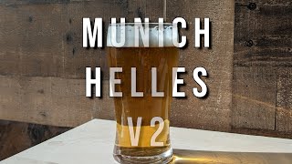 How to brew MUNICH HELLES fast | Quick Lager Fermentation | Brewzilla 35L 3.1.1