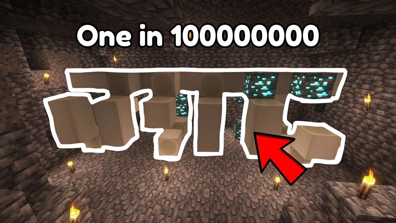 Finding Minecrafts Rarest Structures - YouTube