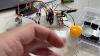 Lab 4 Demonstration of DC Motor, using single potentiometer and external power source