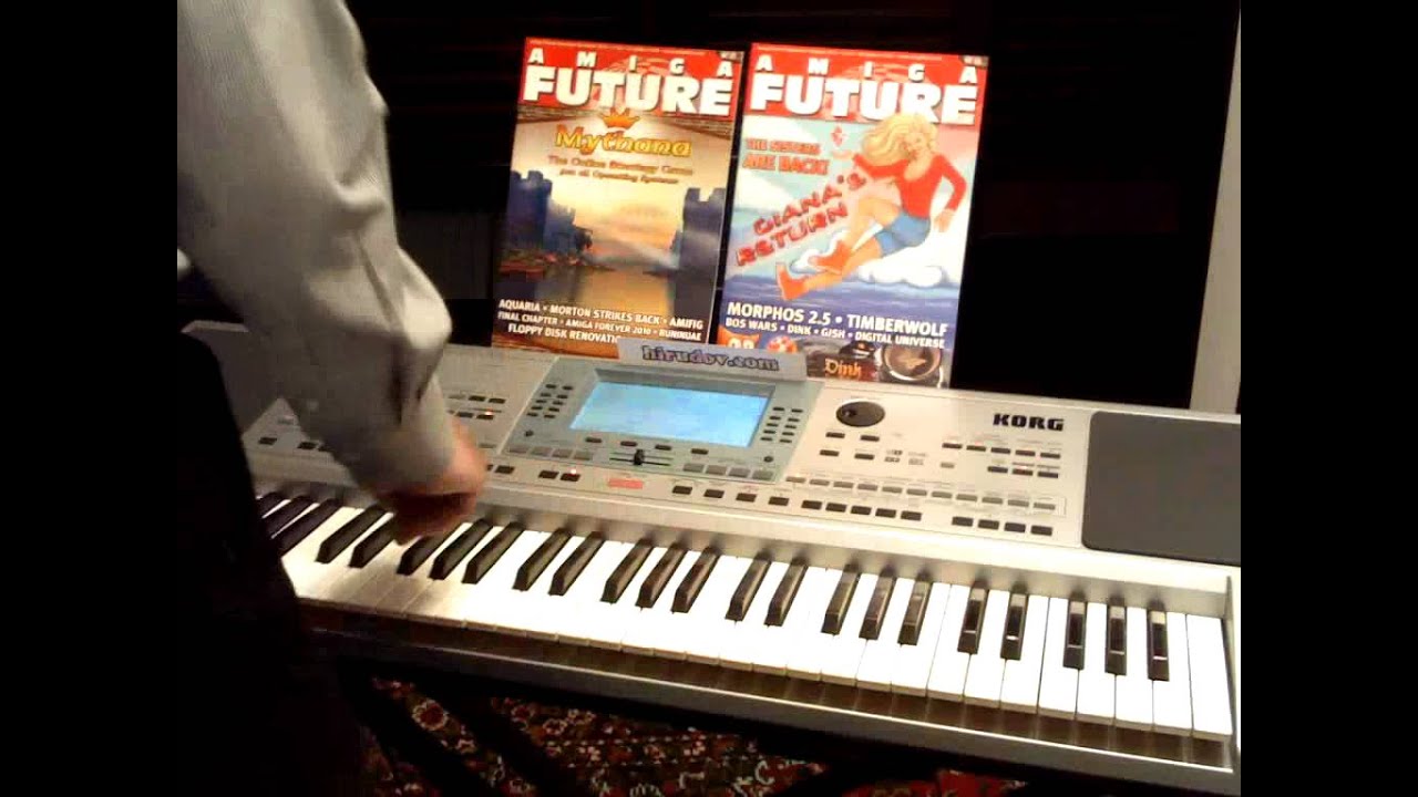 KORG PA 50 professional arranger synth performing Dream music - YouTube