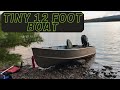 Overnight Camping and Fishing w/ a 12 Foot Aluminum Boat