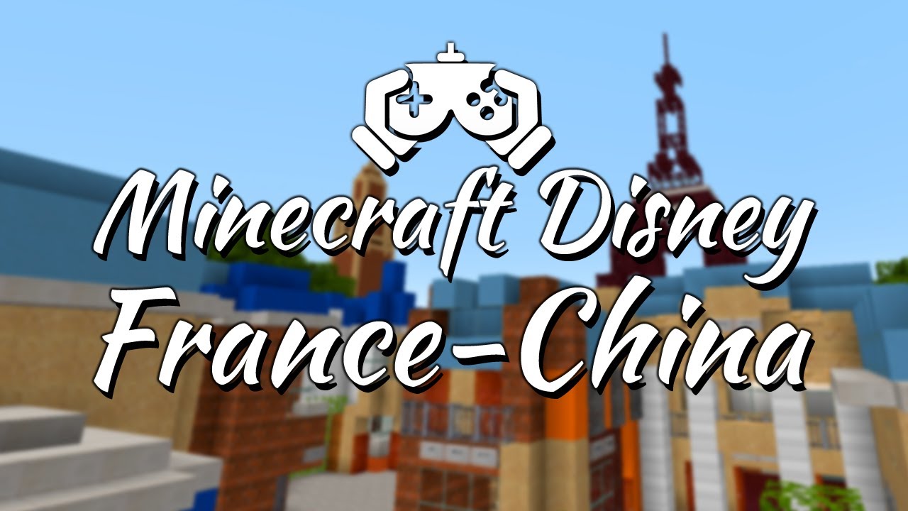 Minecraft Disney World - China & France rob playstation access twitter