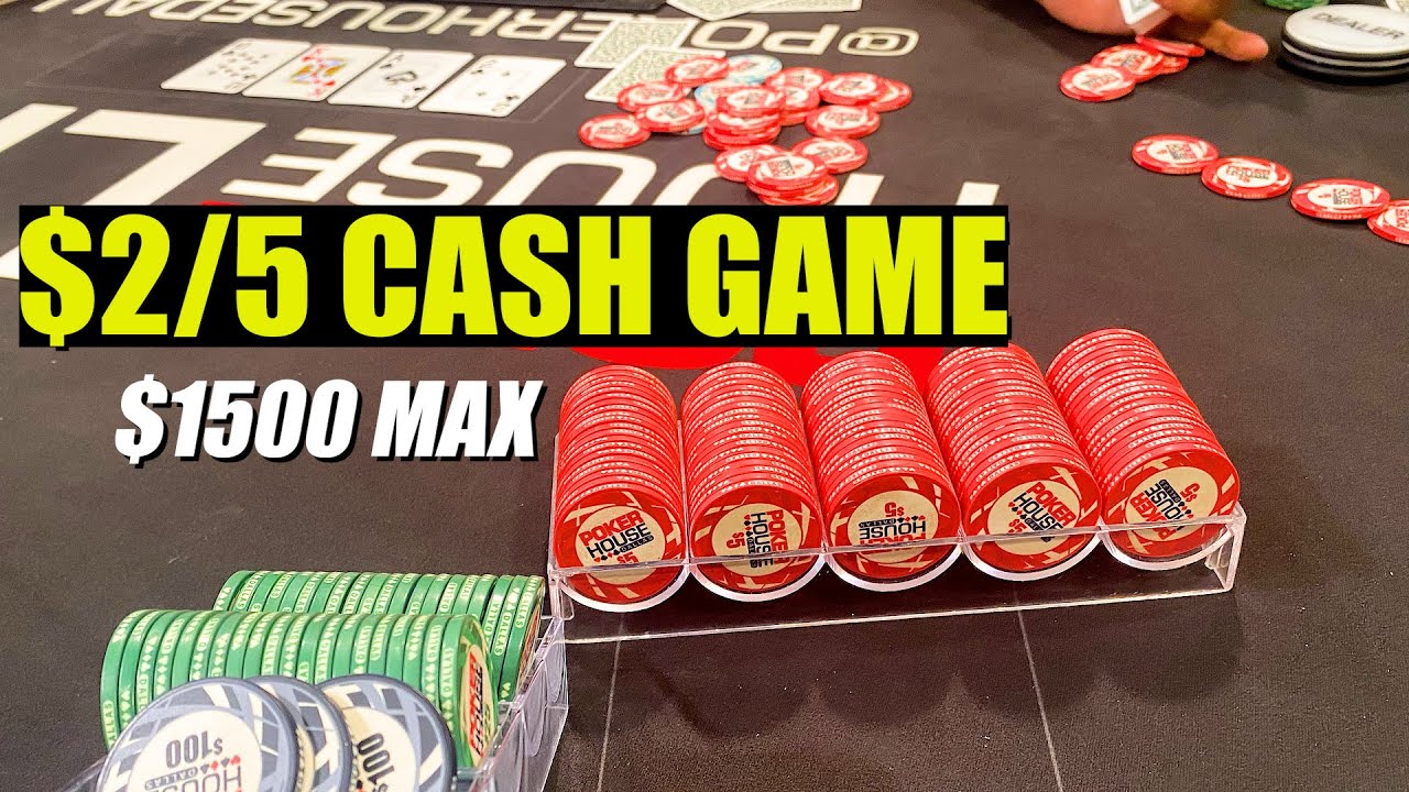 2/5 POKER HOUSE DALLAS CASH GAME YouTube