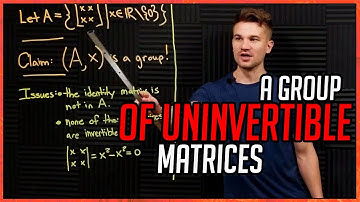 A Group of Uninvertible Matrices