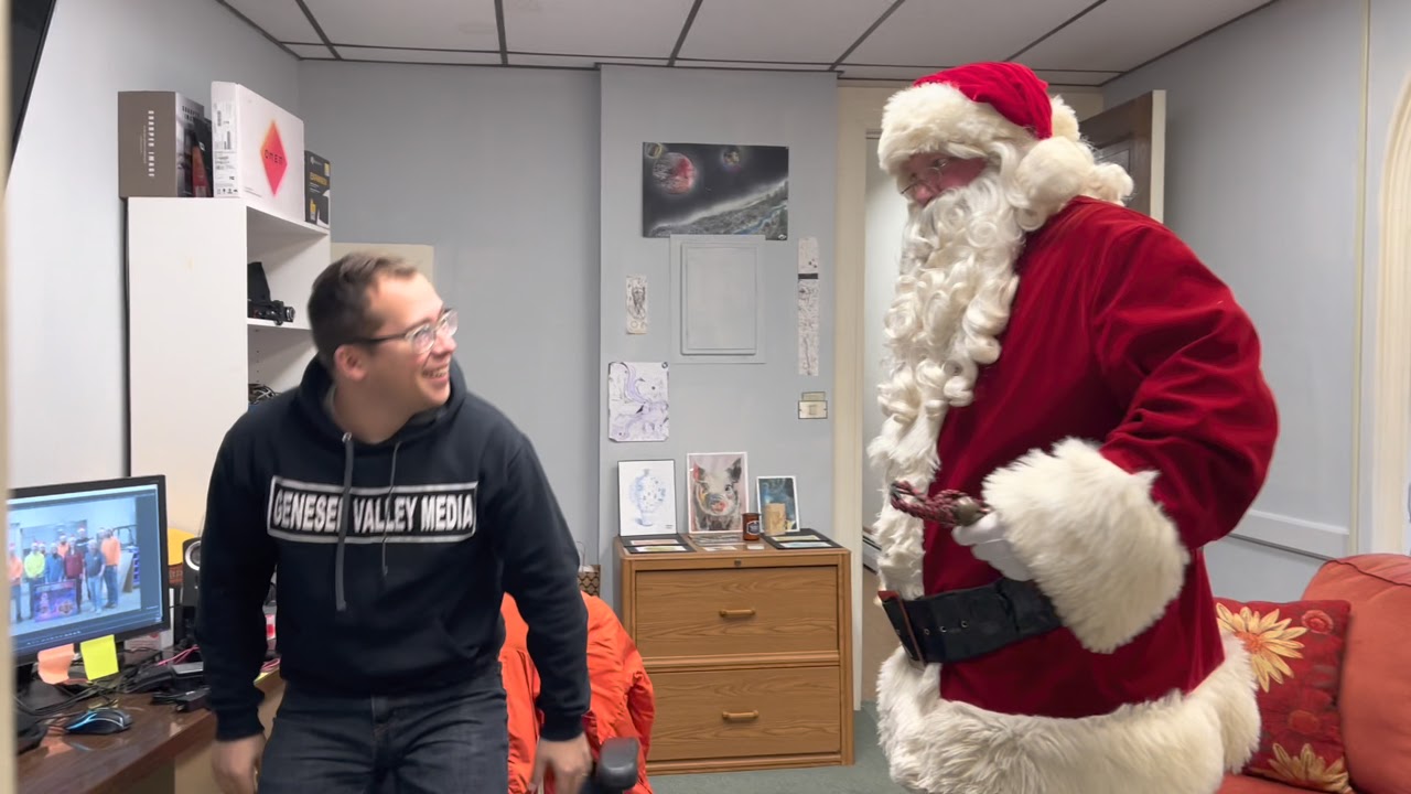 Undercover Santa: Mic’d up at sheriff’s department, businesses and reindeer license