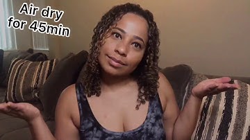 Wash and go routine w/Deva Curl line (3c hair)