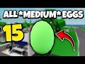 ✅(MEDIUM MODE) ALL 15 MEDIUM EGGS LOCATIONS IN ROBLOX BROOKHAVEN - EASTER EGG HUNT EVENT 2026