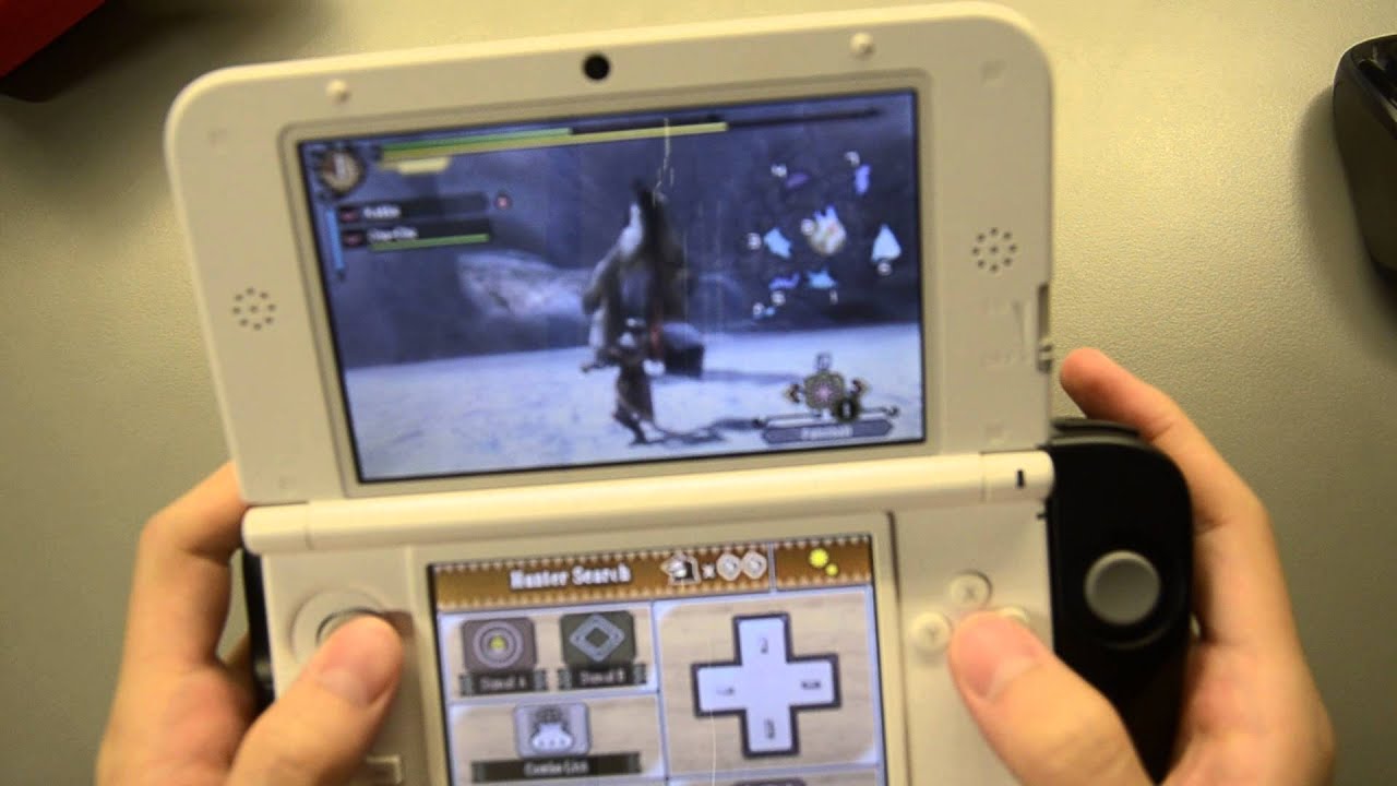 Play Monster Hunter 3 Ultimate with Circle Pad Pro (LR Lagombi Hunt