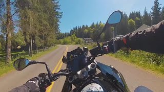 BMW F750 GS | Sunny Days | Raw Onboard Sound | Washington [4K]