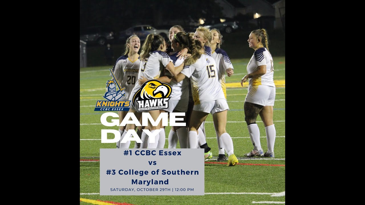 NJCAA Region 20 DII Women s Soccer Finals 1 CCBC Essex Vs 3 College Njcaa region 20 dii women s soccer finals 1 ccbc essex vs 3 college
