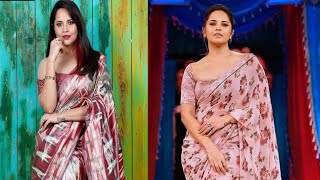 Anasuya Latest Saree Collections
