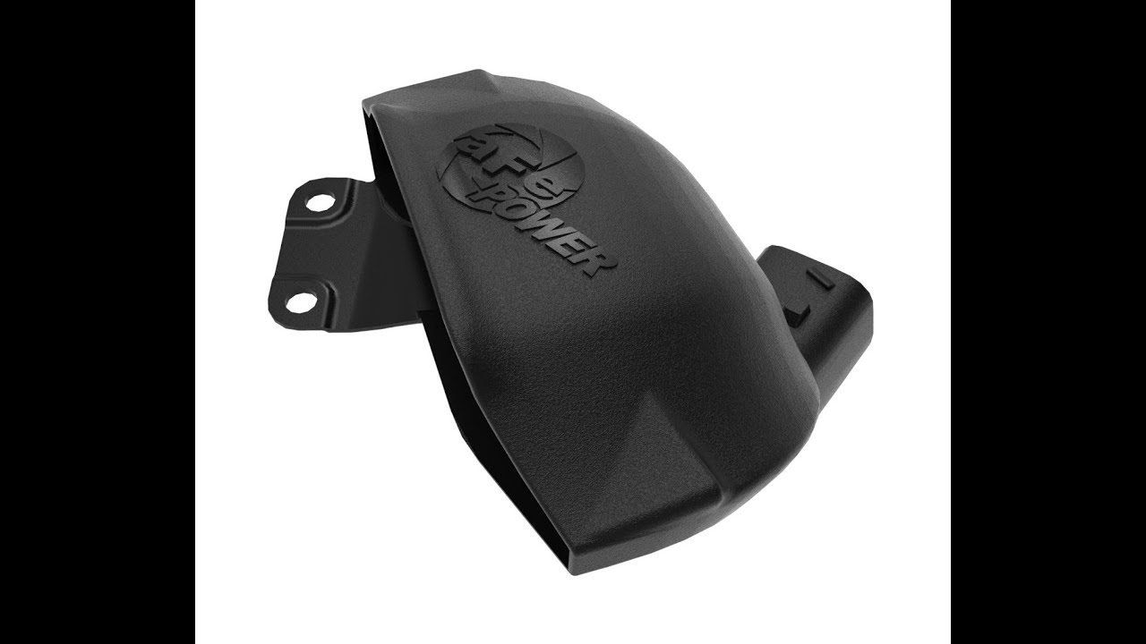 AFE Dynamic Air Scoop - Ford Ranger Ecoboost 2019-2022 - YouTube