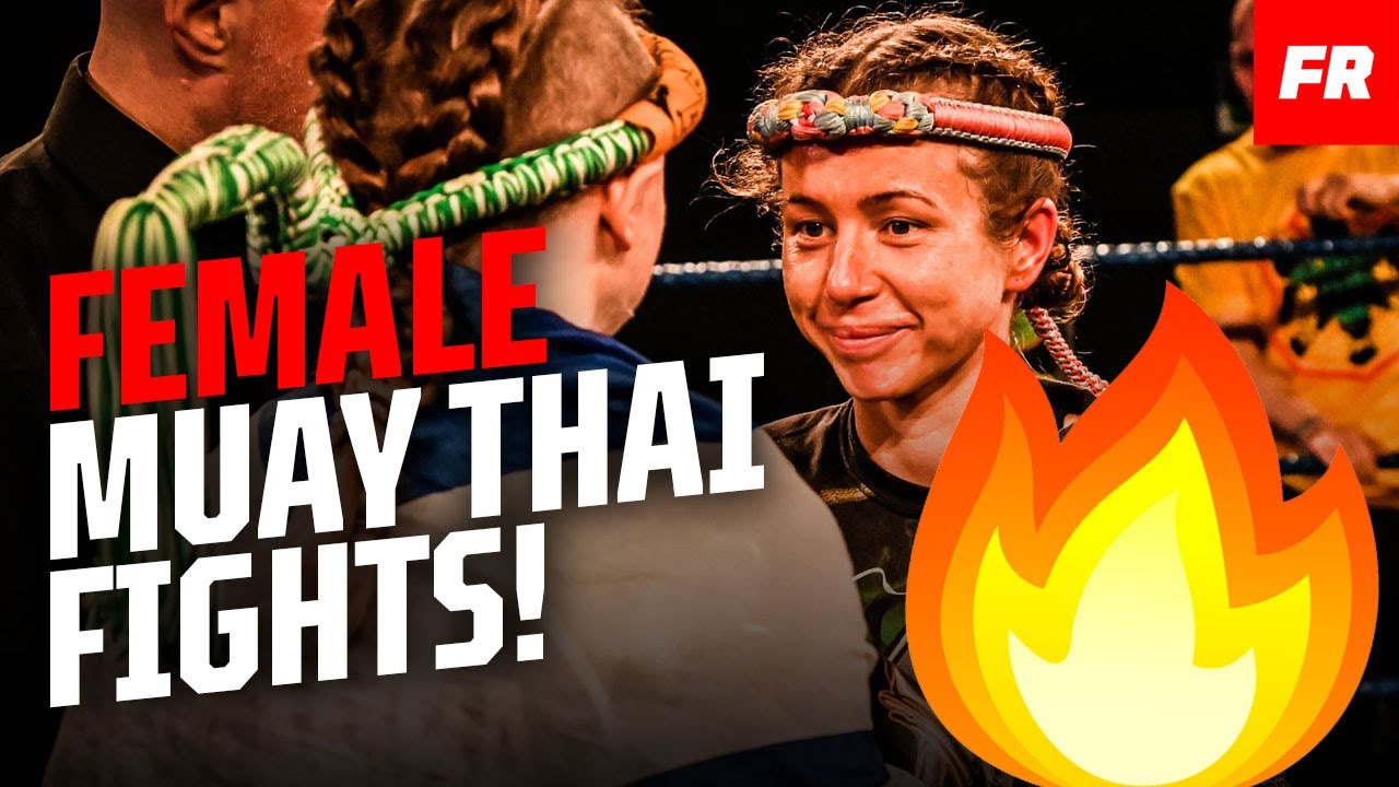 FEMALE MUAY THAI 🔥 The BEST female fighters in UK Muay Thai Fight Record YouTube