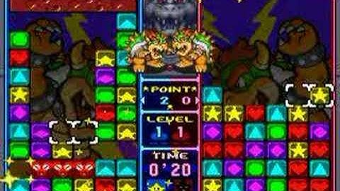 Tetris Attack Battle v Computer LV 7 -27-