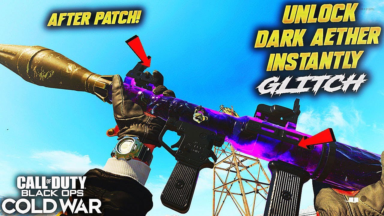 *NEW* COLD WAR INSTANT DARK AETHER CAMO UNLOCK GLITCH!UNLOCK DARK AETHER IN 1 MIN!AFTER PATCH 1.11!