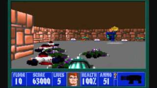 Wolfenstein 3D - Hans Grosse Needs Glasses (E6M10 'bug')