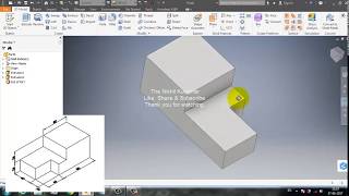 Part 5 - Autodesk Inventor 2017 Tutorial - Creating Isometric Drawing