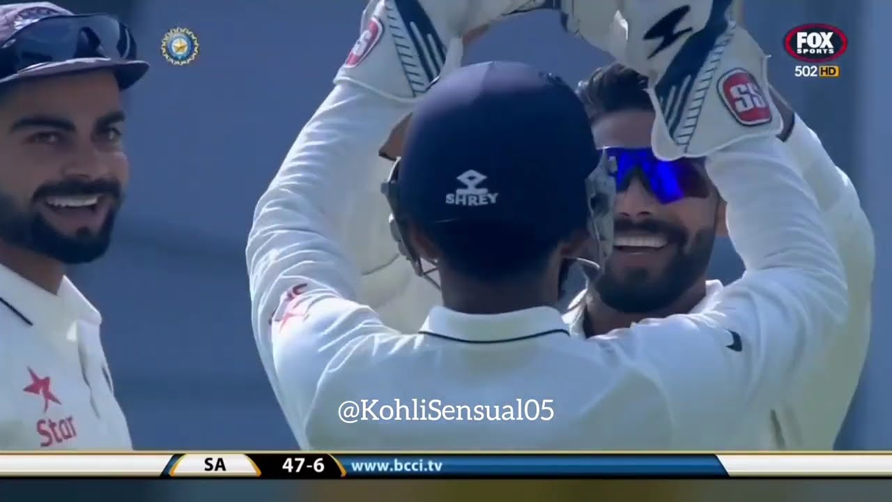Ravidra Jadeja All test wickets